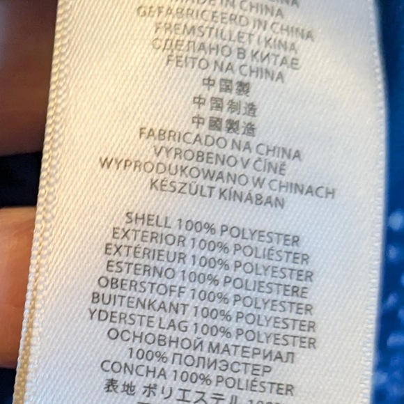 Michael Kors Blue and White Pleated Skirt High Low Sz. S - Picture 5 of 7